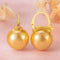 Fashion Round Beads Ear Clip Retro